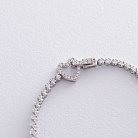 Золотий браслет "Серце" з діамантами бб0023ca от ювелирного магазина Оникс - 3