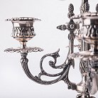 Срібний свічник ручної роботи "Біла ваза" сер00036 от ювелирного магазина Оникс - 2