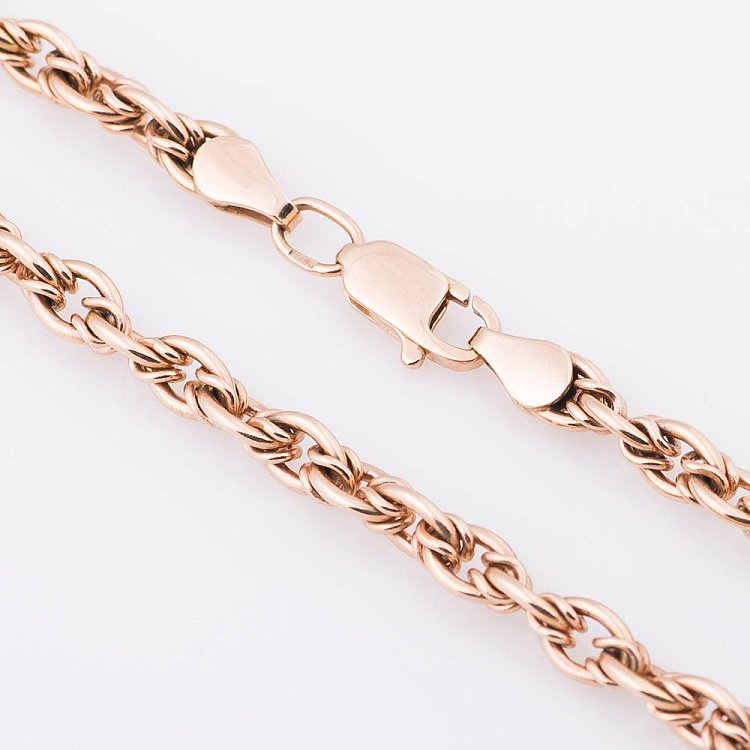 Золотая цепочка "Византийское плетение" (5мм) ц00207 от ювелирного магазина Оникс