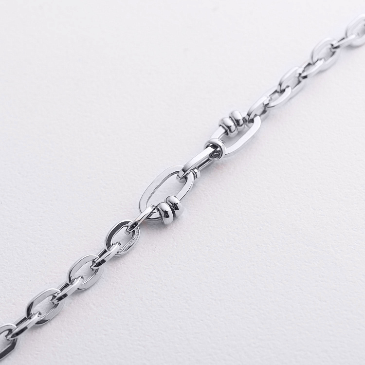 Браслет "Bianca" в белом золоте б05775 от ювелирного магазина Оникс - 1