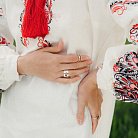 Серебряное кольцо "Моя Украина" 112211 от ювелирного магазина Оникс - 2