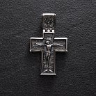 Православний хрест зі срібла 131924 от ювелирного магазина Оникс