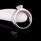 Помолвочное кольцо (фианиты) к03465 от ювелирного магазина Оникс - 4