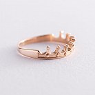 Золотое кольцо "Корона" к04426 от ювелирного магазина Оникс - 2