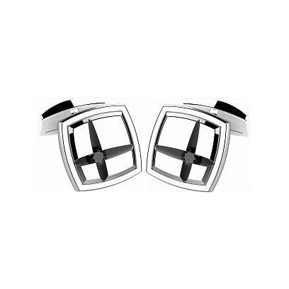 Серебряные запонки Zancan EXG048