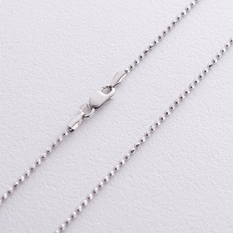 Кульковий ланцюжок у сріблі СРА15D від ювелірного магазину Онікс