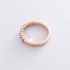 Золотое кольцо с бриллиантами кб0106 от ювелирного магазина Оникс - 2