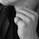 Серебряное кольцо "Вышиванка" 1114 от ювелирного магазина Оникс - 7
