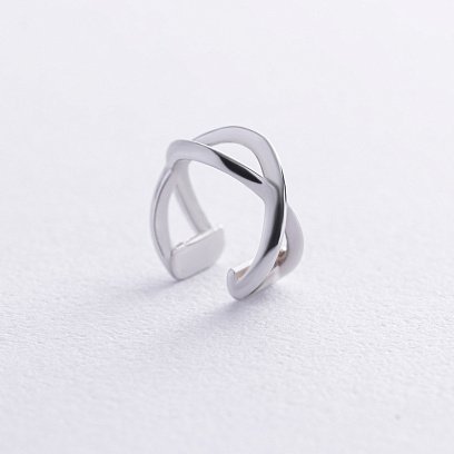 Каффа "Лея" в белом золоте с07758