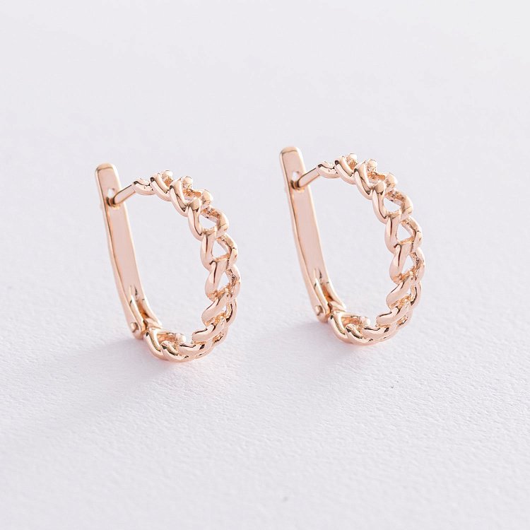 Золотые серьги "Анетт" с07414 от ювелирного магазина Оникс