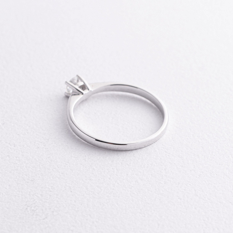 Заручальна золота каблучка з діамантом 101-10021(3.7) б від ювелірного магазину Онікс - 3