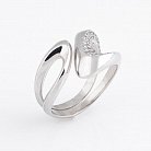 Срібний перстень (фіаніти) 111786 от ювелирного магазина Оникс - 1