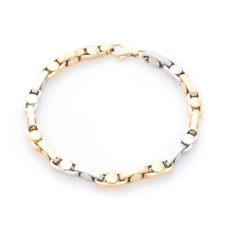 Золотий чоловічий браслет б02122 від ювелірного магазину Онікс