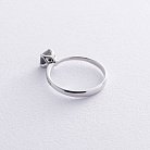 Помолвочное кольцо с бриллиантами (белое золото) 236361122 от ювелирного магазина Оникс - 2