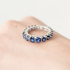 Золотое кольцо (синий сапфир) кб0108gl от ювелирного магазина Оникс - 1