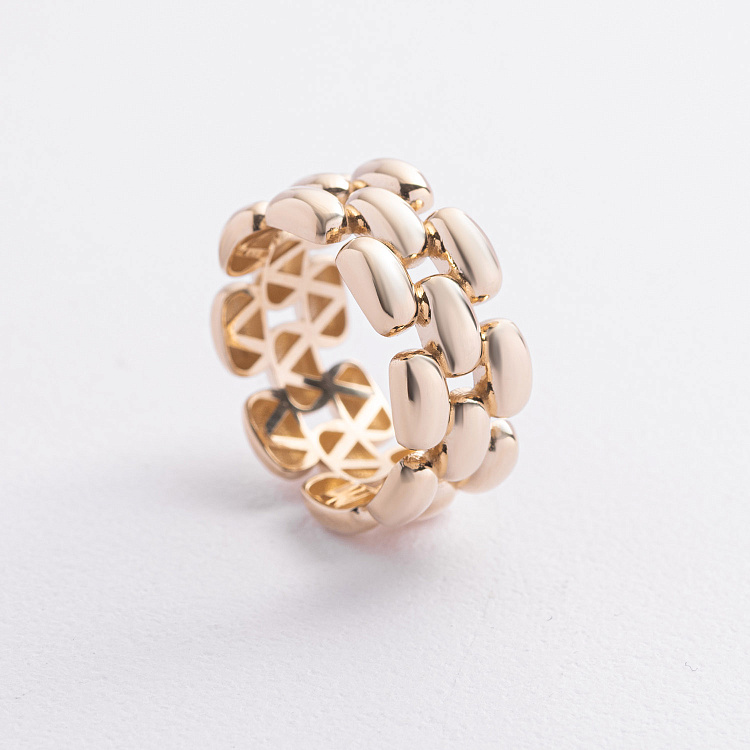 Кольцо "Charlie" в желтом золоте к08380 от ювелирного магазина Оникс - 6