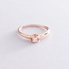 Золотое помолвочное кольцо (бриллиант) кб0228 от ювелирного магазина Оникс