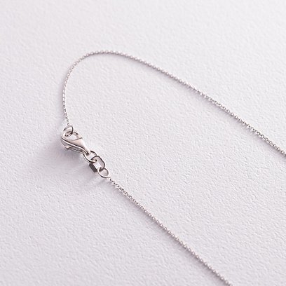 Золотое колье "Сердечко" с бриллиантами колб0078z №8