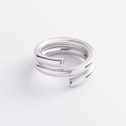 Серебряное кольцо "Hazel" 7617 №2