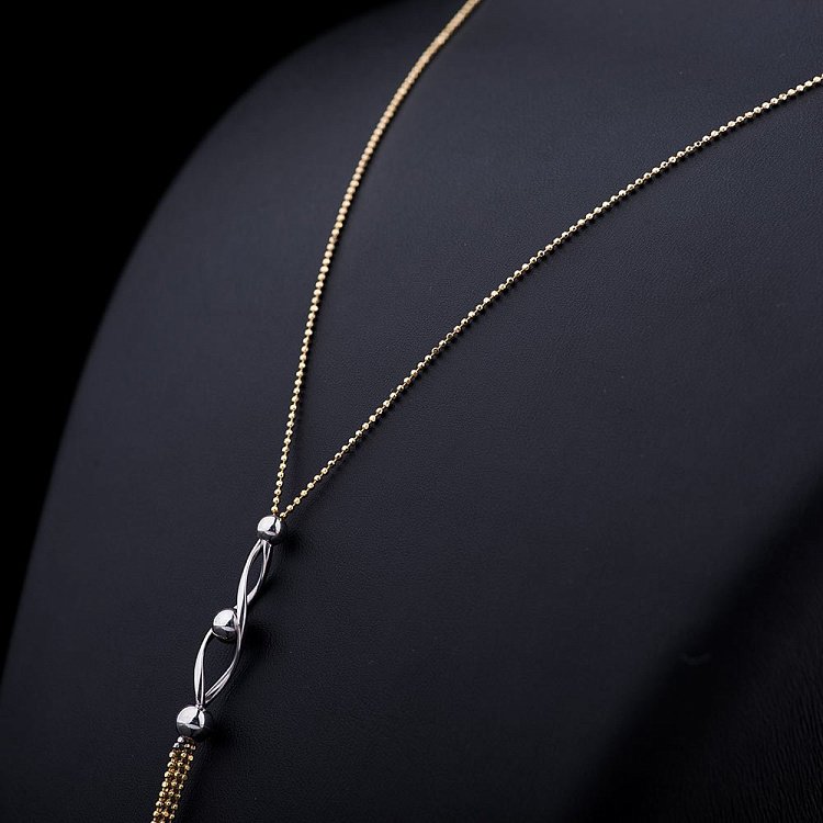 Кольє із золота кол00615 від ювелірного магазину Онікс - 1