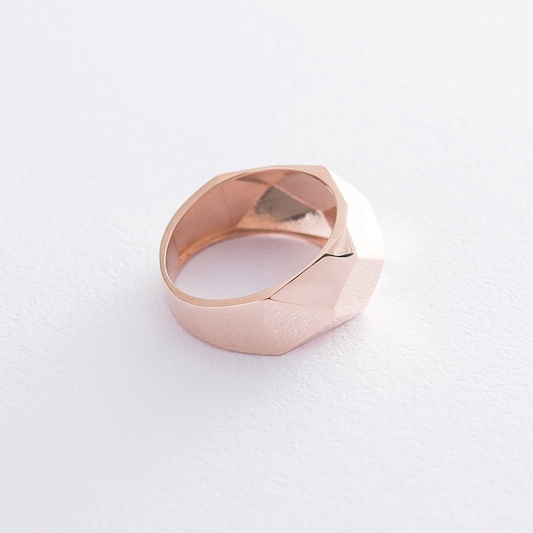 Кольцо "Совершенство" в красном золоте к06536 от ювелирного магазина Оникс - 2