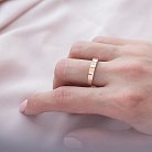 Золотое кольцо с фианитами к06389 от ювелирного магазина Оникс - 1