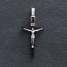 Срібний хрест "Розп'яття" з ебеновим деревом 1213р от ювелирного магазина Оникс - 3