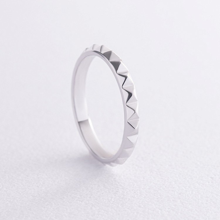 Каблучка "Mona" у білому золоті к07433 від ювелірного магазину Онікс