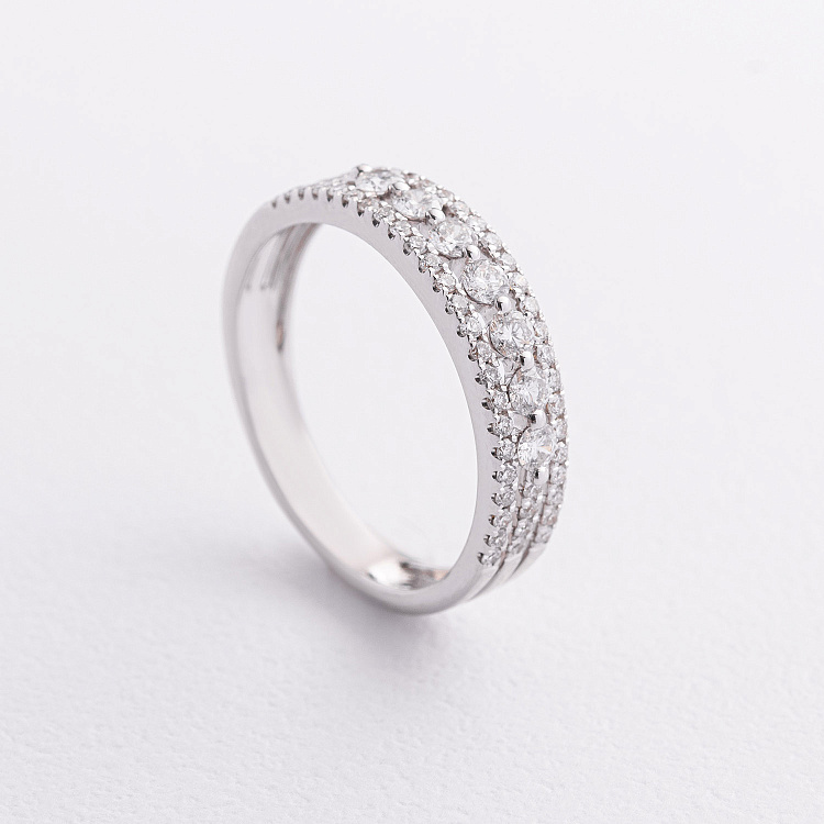 Золотое кольцо с бриллиантами кб0655ca от ювелирного магазина Оникс