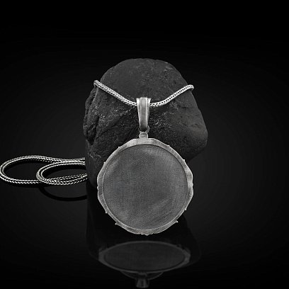 Срібний кулон "Архангел Михаїл" 133179 №2