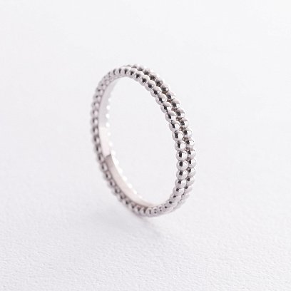 Кольцо "Шарики" в серебре 7059