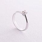 Помолвочное золотое кольцо с бриллиантом 218631121 от ювелирного магазина Оникс