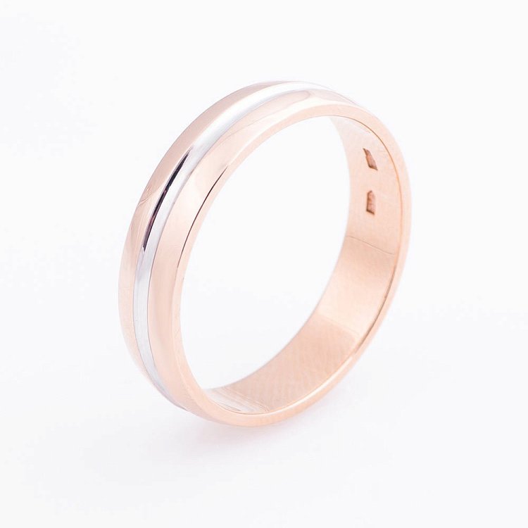 Обручальное кольцо обр000440 от ювелирного магазина Оникс