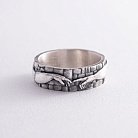 Серебряное кольцо "Сотворение Адама - Микеланджело" 112711 от ювелирного магазина Оникс - 5