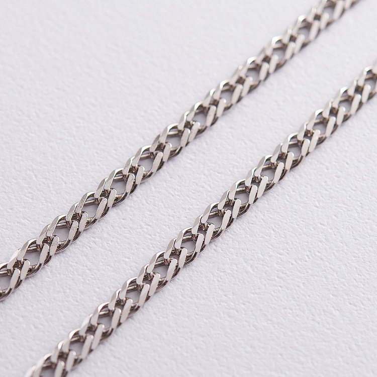 Серебряная цепочка (плетение Рембо) р010302 от ювелирного магазина Оникс - 1