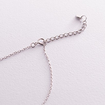 Серебряное колье "Звездочка" 18780 №6