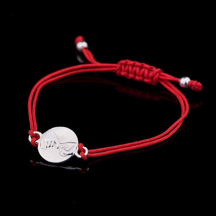 Браслет с красной нитью  "Примирение" 141113 от ювелирного магазина Оникс