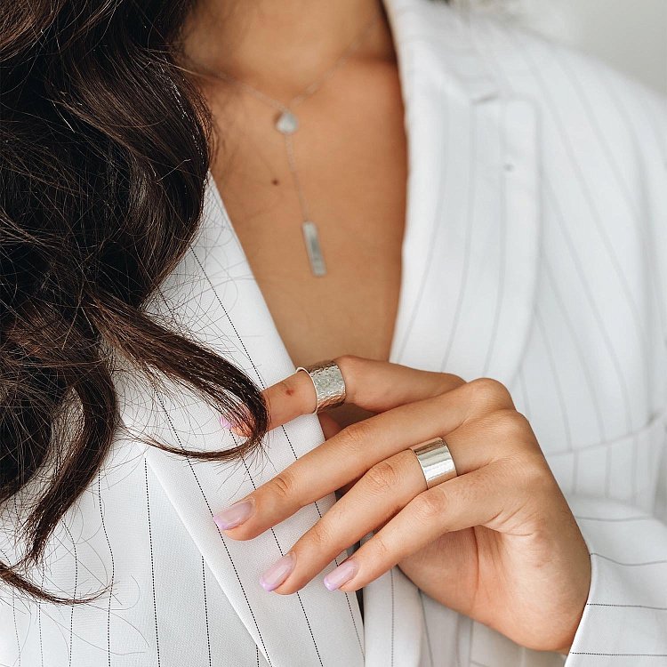 Кольє в білому золоті (можливе гравіювання) кол01587 від ювелірного магазину Онікс - 7