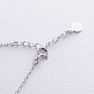 Срібний браслет "Сердечко" (рожева емаль) 141667 от ювелирного магазина Оникс - 4