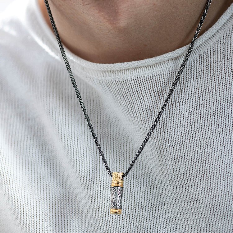 Серебряный кулон - мощевик 133071 от ювелирного магазина Оникс - 3