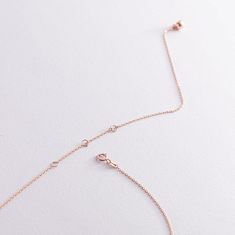 Колье 2 в 1 "Шарики" в красном золоте кол01954 от ювелирного магазина Оникс - 6