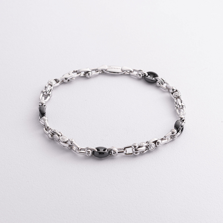 Срібний чоловічий браслет ZANCAN ESB238 від ювелірного магазину Онікс - 1