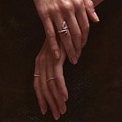 Шариковое кольцо "Одри" в серебре 7088 от ювелирного магазина Оникс - 8