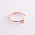 Помолвочное золотое кольцо с бриллиантами 227822421 от ювелирного магазина Оникс - 4