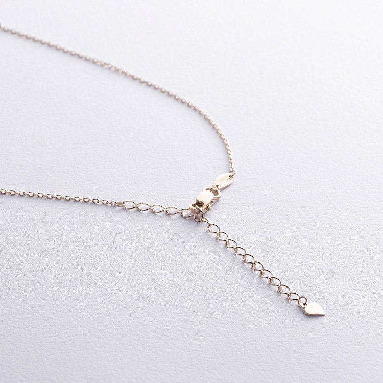 Кольє - ланцюжок у жовтому золоті кол02462 від ювелірного магазину Онікс - 4