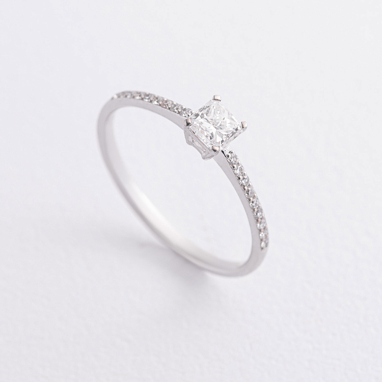 Помолвочное золотое кольцо с бриллиантами 245691121 от ювелирного магазина Оникс