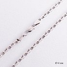Серебряная цепочка (якорное плетение) РС116711 от ювелирного магазина Оникс