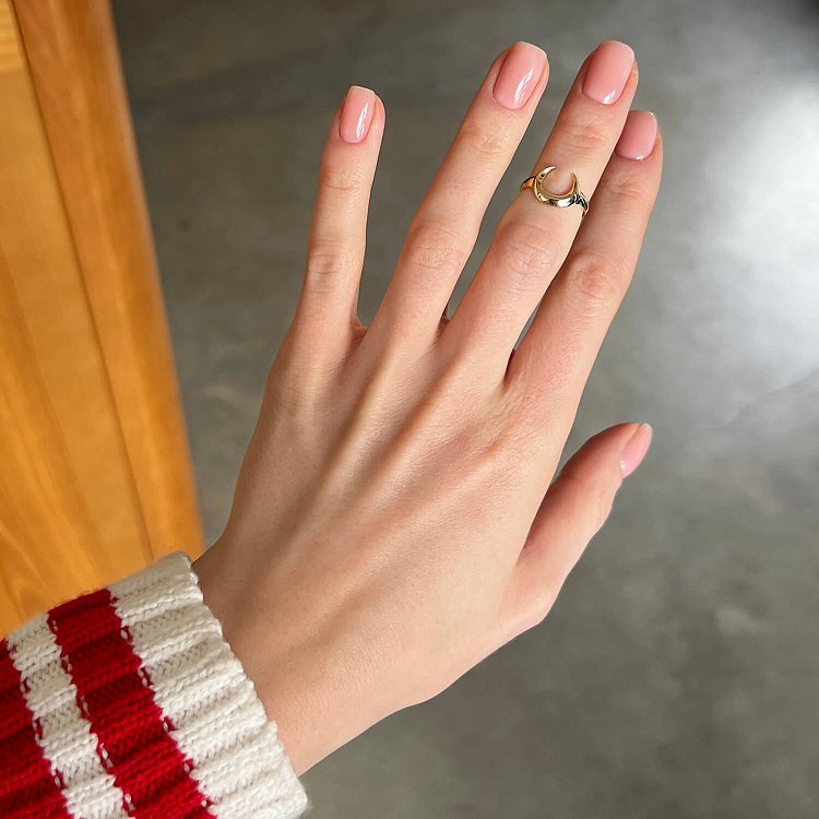 Кольцо "Лунница" в желтом золоте к07387 от ювелирного магазина Оникс - 8