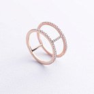 Золотое кольцо с бриллиантами 164436ch от ювелирного магазина Оникс