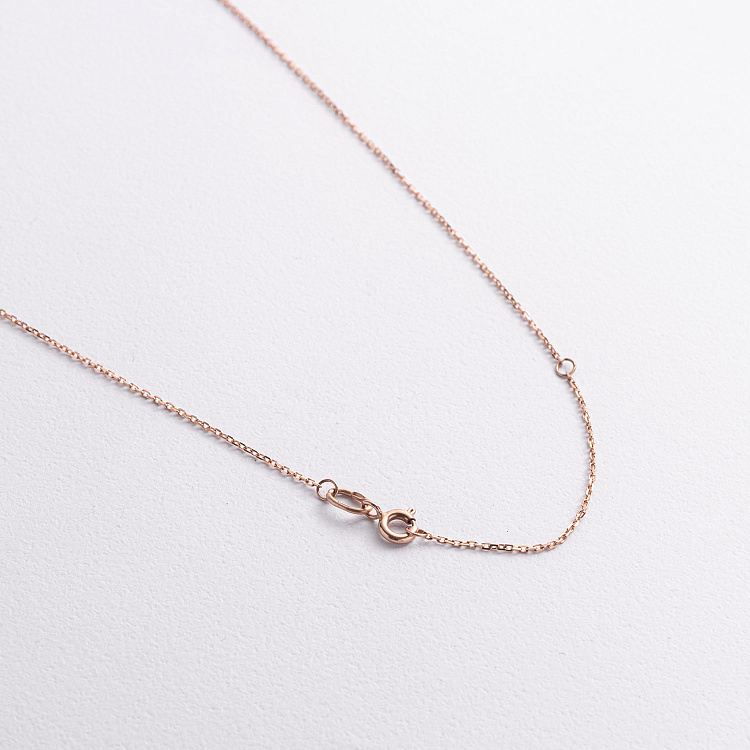 Золоте кольє "Хрестик" з діамантами 112142421 від ювелірного магазину Онікс - 2